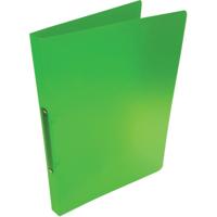 Alpha ringmap, voor ft A4, uit PP, 2 ringen van 16 mm, transparant groen - thumbnail