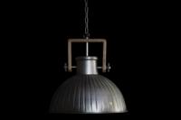 Plafondlamp DKD Home Decor Bruin Zilverkleurig Ijzer Mangohout 50 W 41 x 41 x 40 cm - thumbnail