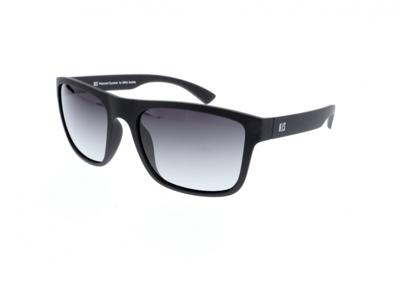 H.I.S zonnebril 97108 rechthoekig cat.3 gepolariseerd zwart/grijs