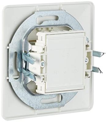 Rutenbeck IAE/UAE8(6)#13311201 Telefoonaansluitdoos Schroefbevestiging Zuiver wit