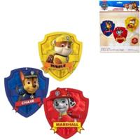 Amscan Paw patrol honeycomb decoratie bal 17 cm set van 3 | 12 stuks - thumbnail