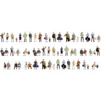 NOCH 0038401 N Passanten. figuren Geverfd, Zittend, Staand - thumbnail