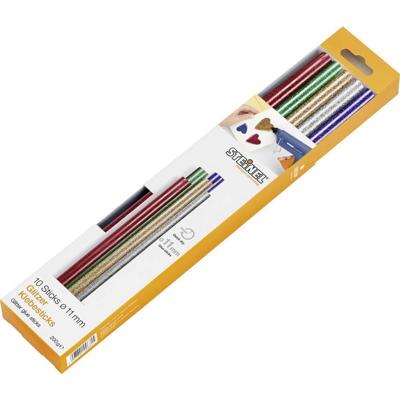 Steinel KLEBESTICKS 200MM GLITZER 200GR Lijmstick 11 mm 200 mm Goud, Zilver, Groen, Blauw, Rood 0.2 kg 10 stuk(s)