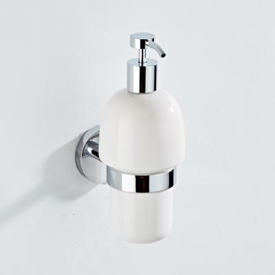 Zeepdispenser Boss & Wessing Talpa Wit Keramiek en Chroom Aqua Splash