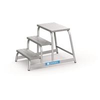 Zarges opstap 600mm platformhoogte - thumbnail