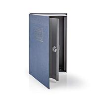 Nedis Kluis | Boekenkluis | Sleutelslot |1.6 l | Blauw / Zilver | 1 stuks - BOOKSEDM01BU BOOKSEDM01BU - thumbnail
