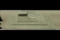 Vandyck Vandyck Badmat Houston 70x140 salie - thumbnail