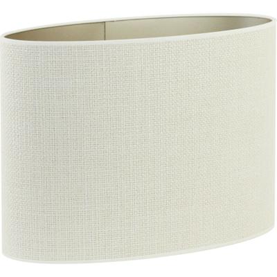 Lampenkap Saverna ovaal 45x45x32 cm eiwit