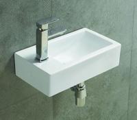 Aqua Royal Keramische Fontein Qubic 45X25X12 cm Links/Rechts - Kraangat Links - thumbnail