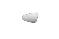 INK SP22 Spiegel - 80x4x50cm - organisch - in stalen kader - links aluminium zwart mat 8409350 - thumbnail