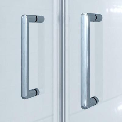 Marenza Neptune Pendeldeur - 100x200cm - 6mm veiligheidsglas - anti kalk - chroom SKII622SALOON-100