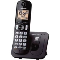 PANASONIC zwarte solo DECT-telefoon zonder antwoordapparaat - thumbnail
