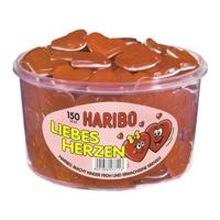 Haribo Lovers snoepgoed, pot van 150 stuks - thumbnail