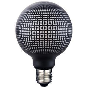 Nordlux LED Globe G95 E27 4-10W 2700K MAGICIAN stippen zwart - 2760400 Nordlux LED Globe G95 E27 4-10W 2700K MAGICIAN stippen zwart - 2760400