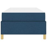 Boxspring bed Anders Blauw en Wit 90 x 200 cm Stof - thumbnail