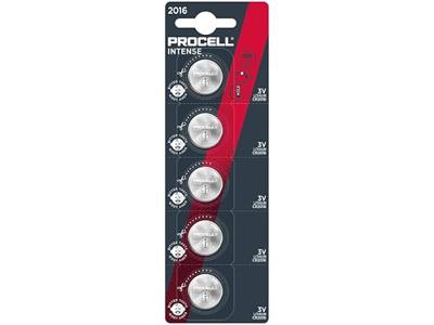 PROCELL Knoopcel CR2016 3 V 5 stuk(s) Lithium Procell Intense PROCELL Knoopcel CR2016 3 V 5 stuk(s) Lithium Procell Intense