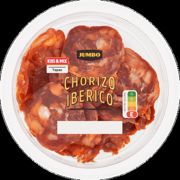 Jumbo Chorizo Iberico Plakjes 55 g