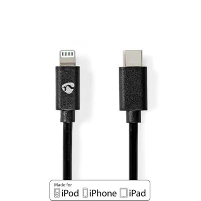 Nedis Lightning Kabel | 480 Mbps | 2 m | 1 stuks - CCGP39650BK20 CCGP39650BK20