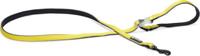 Beeztees Safety Gear Parinca Premium - Hondenriem - LED - Nylon - Geel - - thumbnail