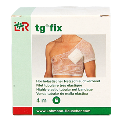 TG Fix netverband E rekbaar 4 meter hoofd/romp/groot 1 Stuks TG Fix netverband E rekbaar 4 meter hoofd/romp/groot 1 Stuks