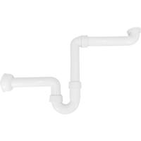 Riko Ruimtebesparende Sifon voor Gootstenen en Wastafels - 1 1/2" x 40 mm - thumbnail