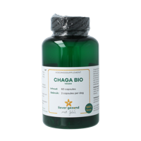 Liever Gezond Chaga 400mg vegan bio 60 Vegetarische capsules - thumbnail