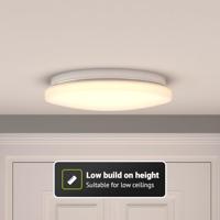 LED Plafondlamp rond - CCT Lichtkleur instelbaar (3000K, 4000K & 6500K) - 18W 1820 lumen (101lm/w) - Diameter 31 cm - IP20 stofdicht voor binnen - thumbnail