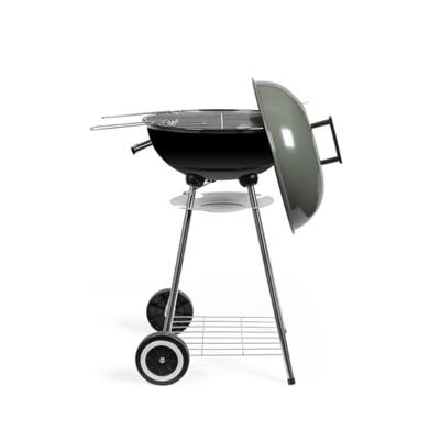 Houtskoolbarbecue - LIVOO - DOC172K - ø41 cm - Verchroomd stalen rooster - Hoogte 69,5 cm - Handgrepen - 2 tandwielen