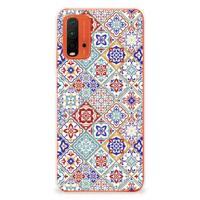 Xiaomi Poco M3 | TPU | Siliconen hoesje | Tiles Color - thumbnail