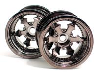 Spike Truck Wheel (Black/Chrome/2pcs) - thumbnail
