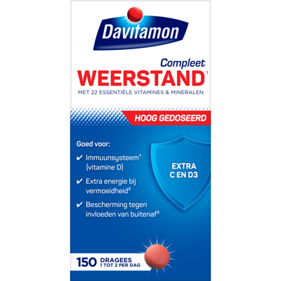 Davitamon Compleet Weerstand Hoog Gedoseerd Dragees