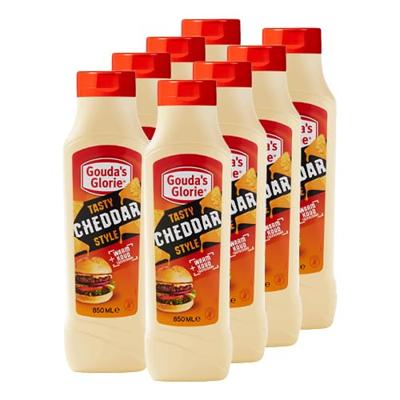 Gouda's Glorie - Tasty Cheddar Style - 8x 850ml Gouda's Glorie - Tasty Cheddar Style - 8x 850ml