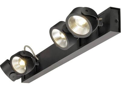 SLV 1000121 LED-plafondlamp 60 W Zwart Zwart