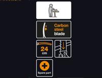 Fiskars CC24 1020194 Zaagblad - thumbnail