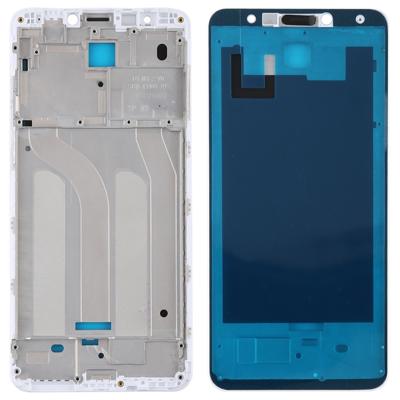 Front behuizing LCD-frame bezel voor Xiaomi Redmi 5 (wit)