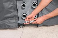 Lay-Z spa isolerende beschermhoes - 230 x 230 cm - thumbnail