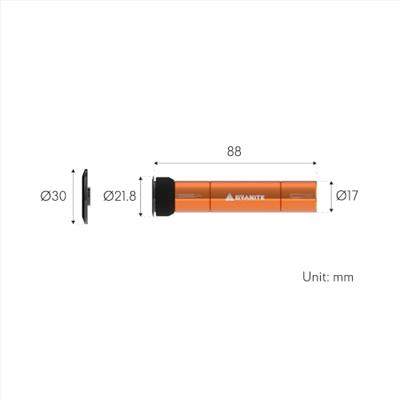 Granite stash tire plug tubeless repair tool