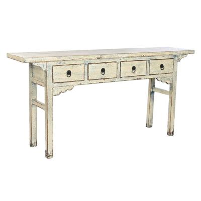 Wandtafel Home ESPRIT Wit Tweekleurig 178 x 38 x 85 cm