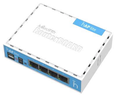 Mikrotik hAP lite Intern Wit WLAN toegangspunt