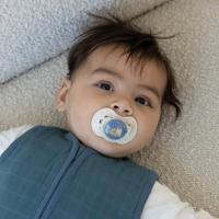 Difrax LOVI Dynamic Pacifier 0-3 Months - Boy - thumbnail