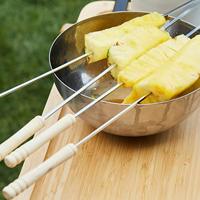 4 Spiesjes houten handvat FSC Barbecook - Barbecook - thumbnail