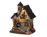 Lemax witch&apos;s treats, ac adaptable verlicht tafereel Spooky Town 2024 - thumbnail