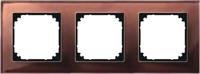 Merten 489315 Afdekking Frame 3-voudig System M, M-Plan Bruin 1 stuk(s) - thumbnail