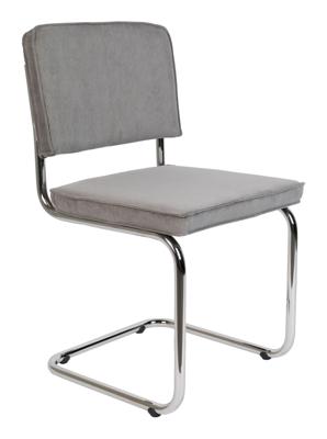 Zuiver Ridge Rib eetkamerstoel Cool Grey Zuiver Ridge Rib eetkamerstoel Cool Grey