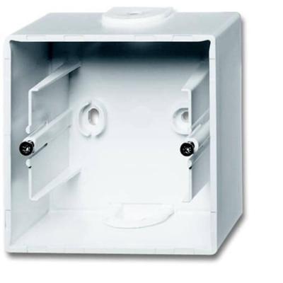 Busch-Jaeger 2CKA001799A0897 Opbouwbehuizing 1-voudig Wit, Verkeerswit 1 stuk(s)
