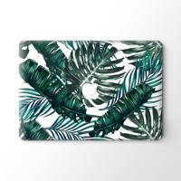 Lunso MacBook Pro 16 inch (2019) vinyl sticker - Green Leaves - thumbnail