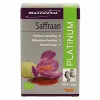 Mannavital Bio Saffraan Platinum V-caps 60 - thumbnail