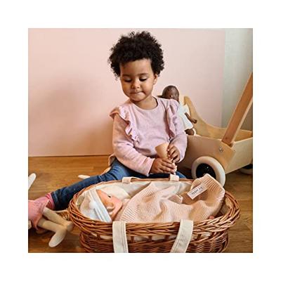 Rieten poppendraagmand - Emma Les Petits Rieten poppendraagmand - Emma Les Petits