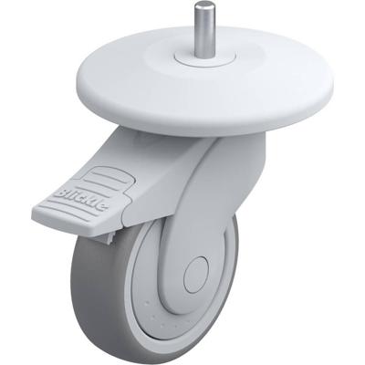 Blickle LWG-TPA 101KF-11-FI-AMG125 Zwenkwiel met rem Wieldiameter: 100 mm Draagvermogen (max.): 100 kg 1 stuk(s)