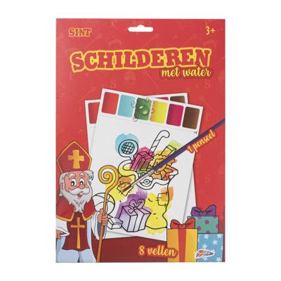 Creative Craft Group Schilderen met water sinterklaas